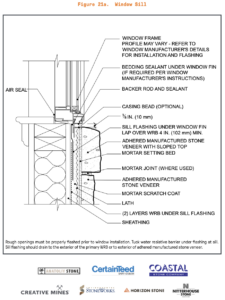 ASV Window Sill Details